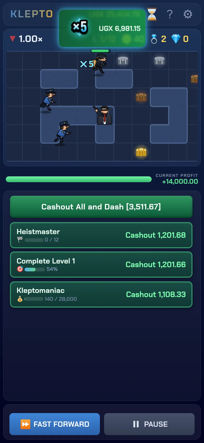 A ×5 cash grab